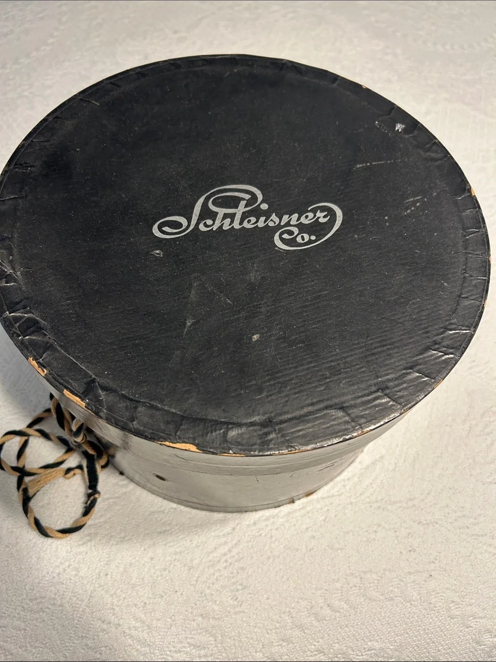 Black Round Accessory Case